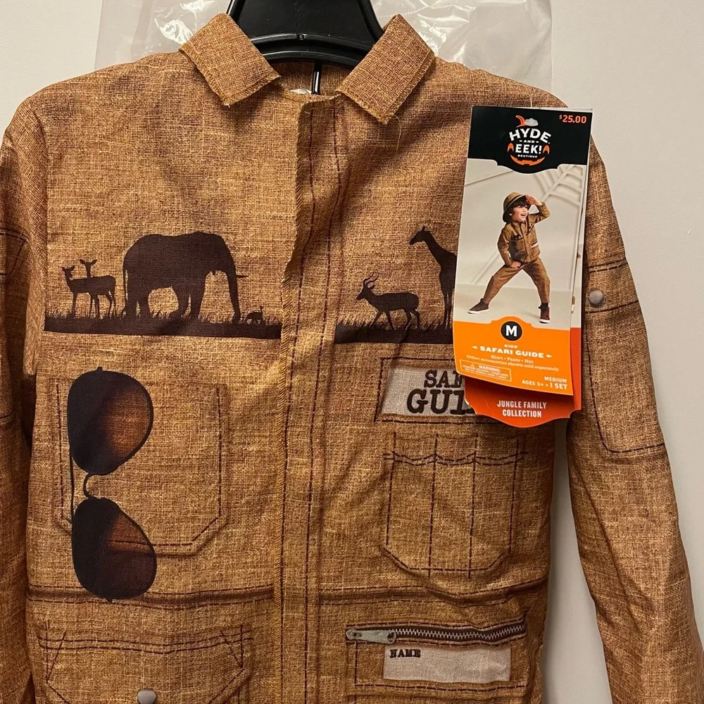 Target kids safari guide Halloween costume Medium